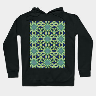 Abstract Tropical Plants Hoodie